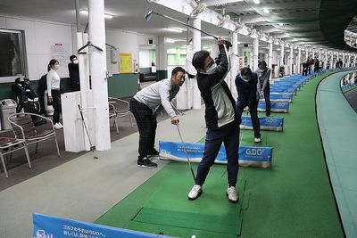 マンツーマンレッスンで上達図る